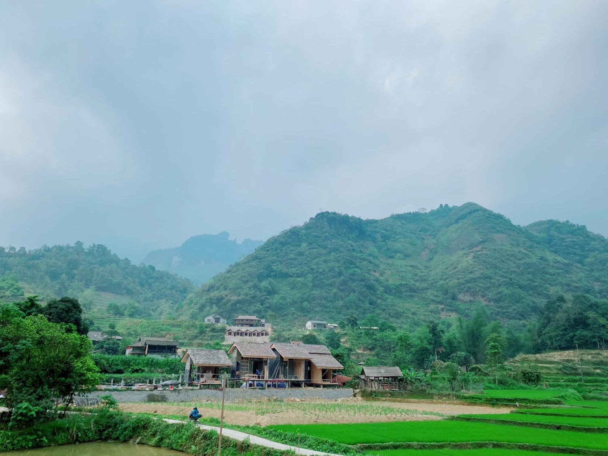 Duy Homestay Du Gia Làng Cac Exterior foto