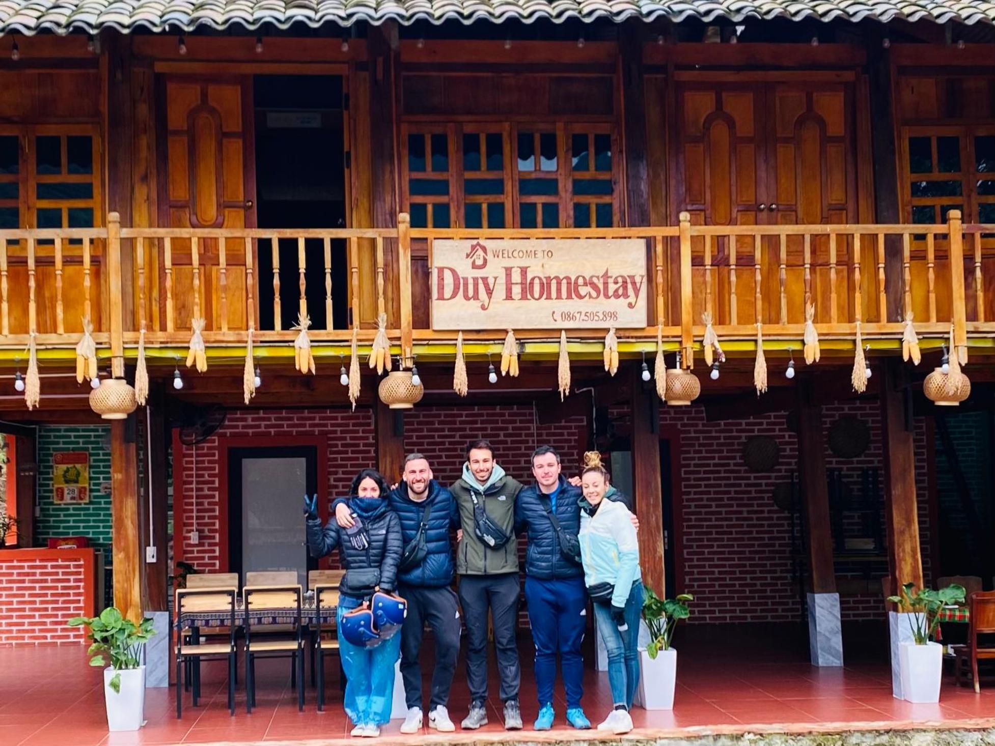 Duy Homestay Du Gia Làng Cac Exterior foto